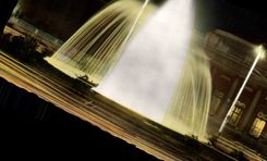 MODERN CARD Toulon Law courts the Luminous Fountain