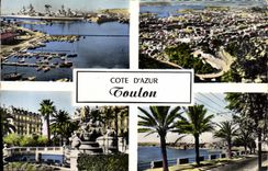 MODERN CARD Dimension Of Toulon Azure