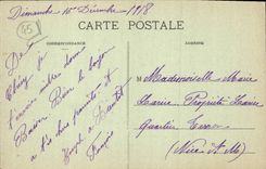 VINTAGE POSTCARD Checy Cross De Reuilly