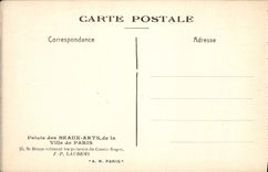 CPA Palais Des Beaux Arts De La Ville De Paris St Bruno refusant les presents du Comte Roger Laurens