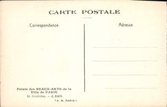 CPA Palais Des Beaux Arts De La Ville De Paris Cendrillon Bail