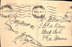 CPA Paris Pont Alexandre III Bateau