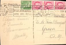 VINTAGE POSTCARD Paris Caretaker's lodge