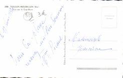 CPM Toulon Mourillon Vue Sur Le Cap Brun