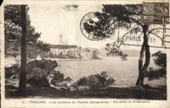 CPA Toulon Les Rochers De Sainte Marguerite