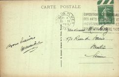 VINTAGE POSTCARD Toulon the Handle De Magaud