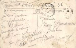 VINTAGE POSTCARD Maritime Toulon Arsenal Carries Principal