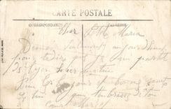 VINTAGE POSTCARD Toulon Roads the Day Of July 14th Boats