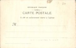 VINTAGE POSTCARD Toulon the Entry Of the Arsenal