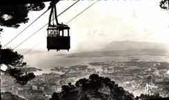 CPA Toulon Une Des Plus Belles Rades D'Europe Vue du Telepherique