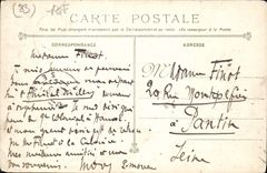 VINTAGE POSTCARD Toulon Monument Of the Federation