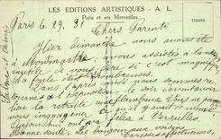 CPA Paris Le Pantheon 