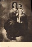 CPA Bartholome Esteban Murillo La Vierge et l'enfant Jesus