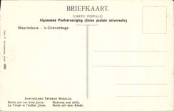 CPA Bartholome Esteban Murillo La Vierge et l'enfant Jesus