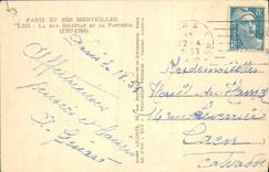 CPA Paris Et Ses Merveilles La Rue Soufflot Et Le Pantheon