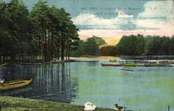 CPA Paris Le Lac Du Bois De Boulogne
