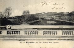 CPA Marseille Le Parc Borely Les jardins