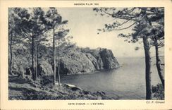 VINTAGE POSTCARD Dimension Of Azure Esterel
