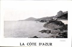 VINTAGE POSTCARD the Dimension Of Azure Esterel