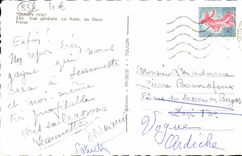 CPM Toulon Vue Generale La Rade Les Deux Freres Bateaux