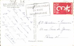 CPM Toulon Vue panoramique sur al ville et la grande rade