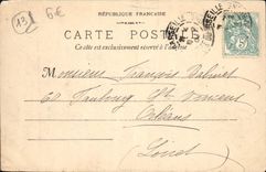 CPA Marseille Perspective Des Allees De Meilhan et des Capucines