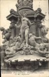 CPA Marseille Place Castellane Fontaine Jules Cantini La mer Amphytrite