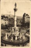 CPA Marseille Place Castellane Et La Fontaine Cantini