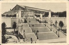 CPA Marseille Escalier Monument De La Gare St Charles