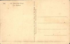 VINTAGE POSTCARD In Trayas Rocks