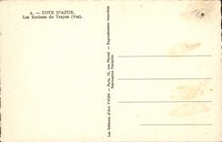 CPA Au Trayas Les Rochers