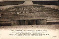 CPA Foret De Compiegne Monument De I'Armistice Militaria