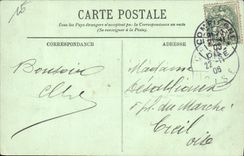 VINTAGE POSTCARD Rethondes Castle Of Sainte Claire