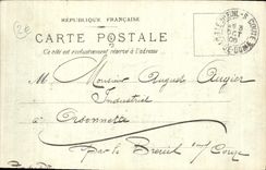 POSTAL Marsella de la VENDIMIA la reserva del hotel de la cornisa