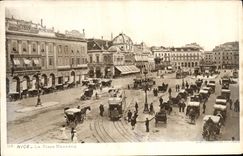 CPA Nice La Place Massena