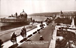 CPA Nice Promenade Des Anglais Et Jetee Promenade