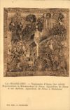 VINTAGE POSTCARD the Chair God Tapestries of Arras Representing the Resurrection of Jesus Apparition of Jesus has his apostles