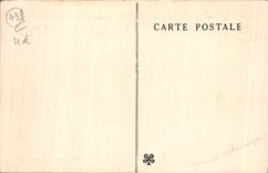 VINTAGE POSTCARD Macabre Dance Of the Chair God