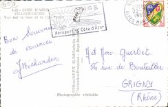 MODERN CARD Villefranche Seen On Bay And the Cape Ferrat