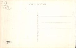 VINTAGE POSTCARD Villefranche On Sea View Boats