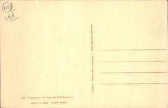 VINTAGE POSTCARD the Squadron In Roads De Villefranche Boats