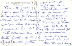 CPA Villefranche Sur Mer Vieilles Rues