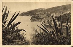 CPA Villefranche La Ville Vue De La Corniche