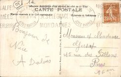 CPA Beaulieu Sur Mer Au Bord De Mer 