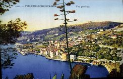 CPA Villefranche Sur Mer Vue Generale 