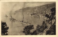 CPA Villefranche Sur Mer La Rade Bateaux