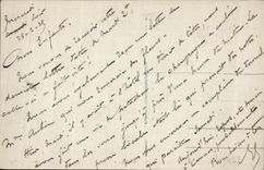 CPA Villefranche Sur Mer La rue obscure