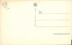 VINTAGE POSTCARD Villefranche On Sea With the Port Boats