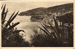 CPA Villefranche La Ville Vue De La Corniche