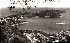 CPM Villefranche Vur Sur La Bale Et Le Cap Ferrat